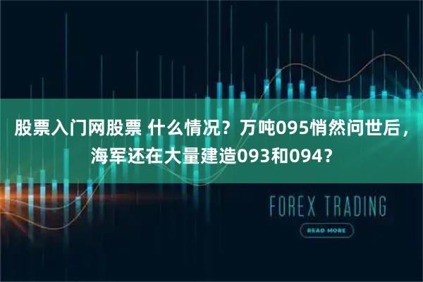 股票入门网股票 什么情况？万吨095悄然问世后，海军还在大量建造093和094？