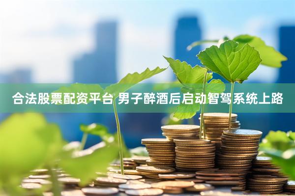 合法股票配资平台 男子醉酒后启动智驾系统上路